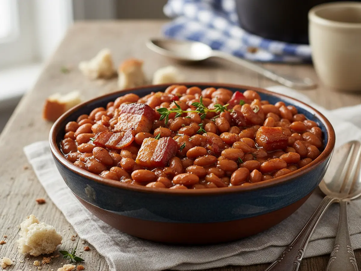 Fèves au lard façon grand-mère : la recette traditionnelle québécoise à la maison