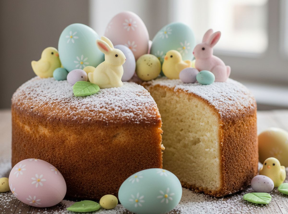 Gâteau de pâques traditionnel : recette authentique et moelleuse pour vos fêtes