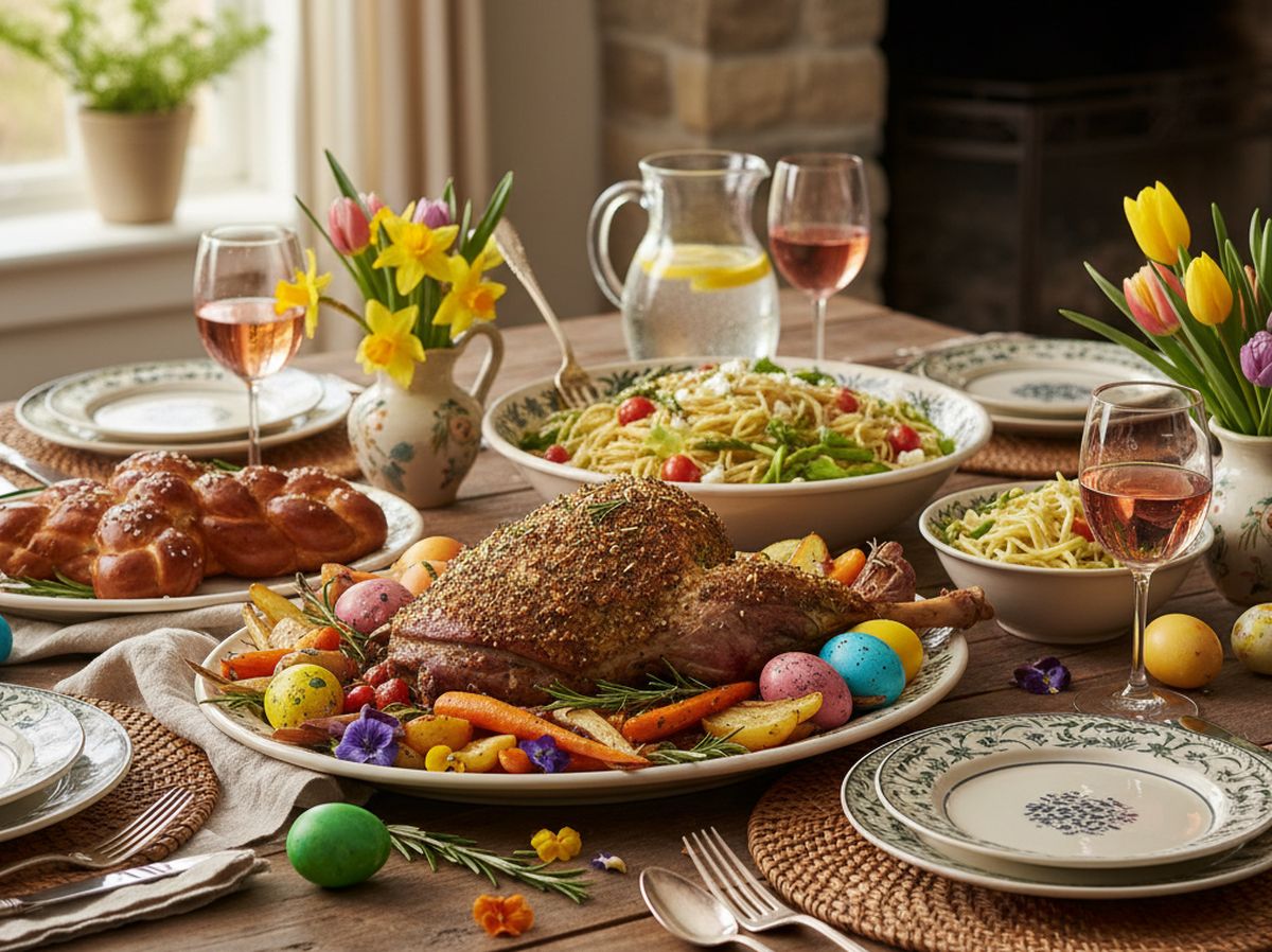 Repas de pâques à préparer la veille : recettes faciles pour un menu familial réussi
