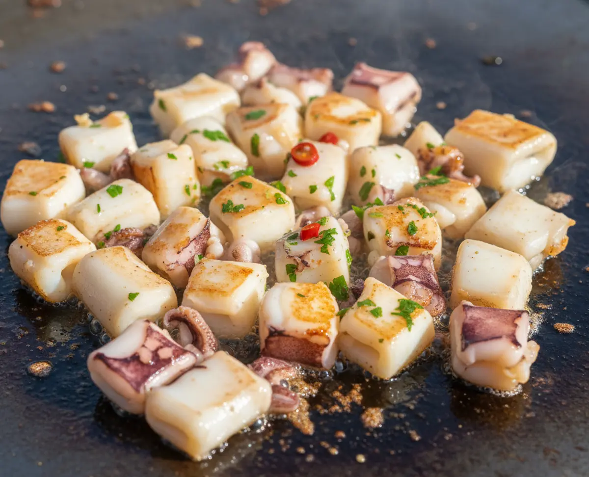 Seiche à la plancha : recette facile et rapide pour un barbecue iodé irrésistible