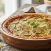 Clafoutis aux courgettes recette salée facile et rapide